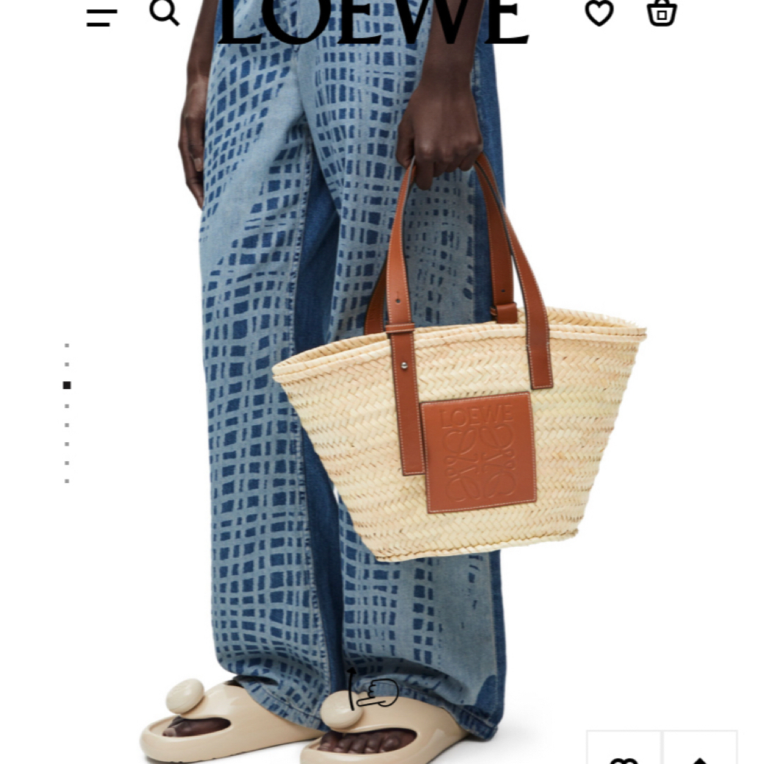 LOEWE - ロエベ カゴバッグ ミディアムの通販 by りりあ|ロエベ LOEWE - ロエベ カゴバッグ ミディアムの通販 by りりあ|ロエベ