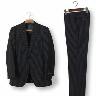 01【新品未使用】ルシック スーツ Y5 メンズ スリム体 M ブラック黒 春夏(セットアップ)