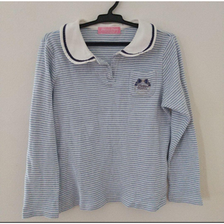 メゾピアノ(mezzo piano)のメゾピアノ mezzo piano 長袖シャツ サイズ 140(Tシャツ/カットソー)