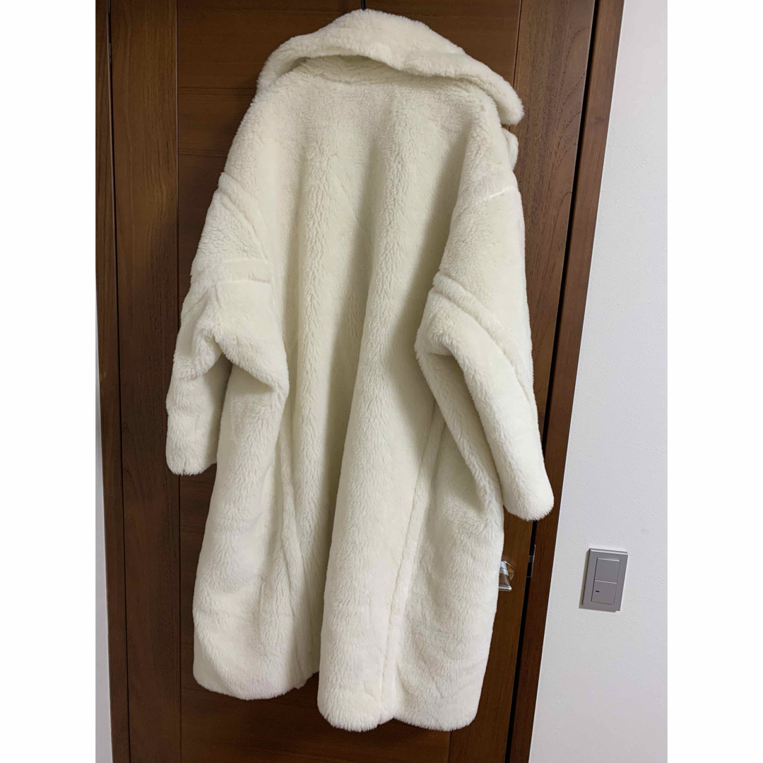 Max Mara - 美品 マックスマーラ テディベア ホワイト M max Max Mara - 美品 マックスマーラ テディベア ホワイト M max