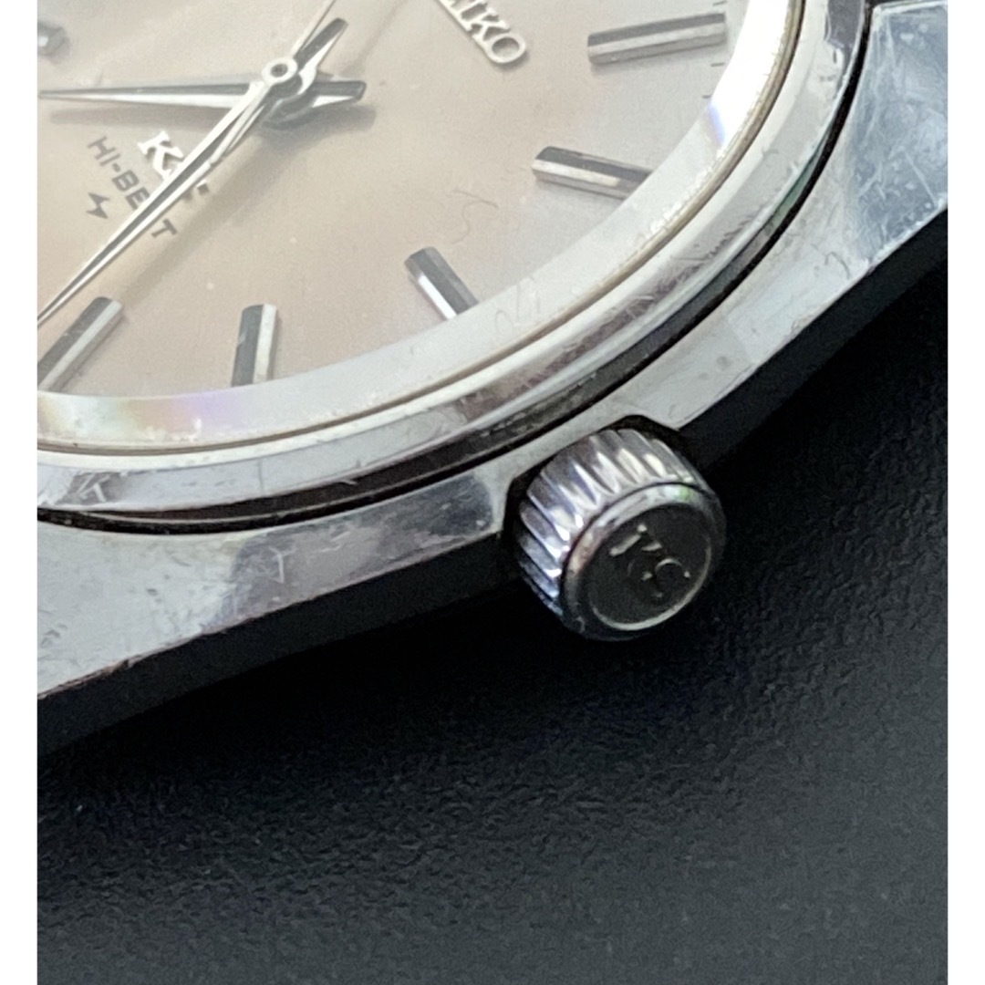 SEIKO(セイコー)のエクストレイル様専用 キングセイコー手巻き ノンデイト メンズの時計(腕時計(アナログ))の商品写真
