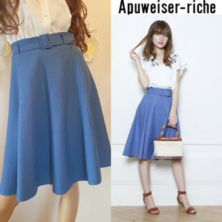 Apuweiser-riche(デニム ・ ひざ丈スカート)のフリマアイテム一覧 Apuweiser-riche(デニム ・ ひざ丈スカート)のフリマアイテム一覧