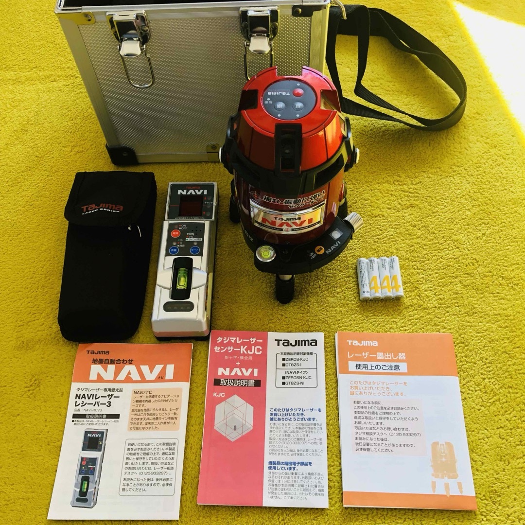 Tajima - 美品❗️タジマレーザー墨出し器　NAVIゼロセンサーKJC  工具　現場