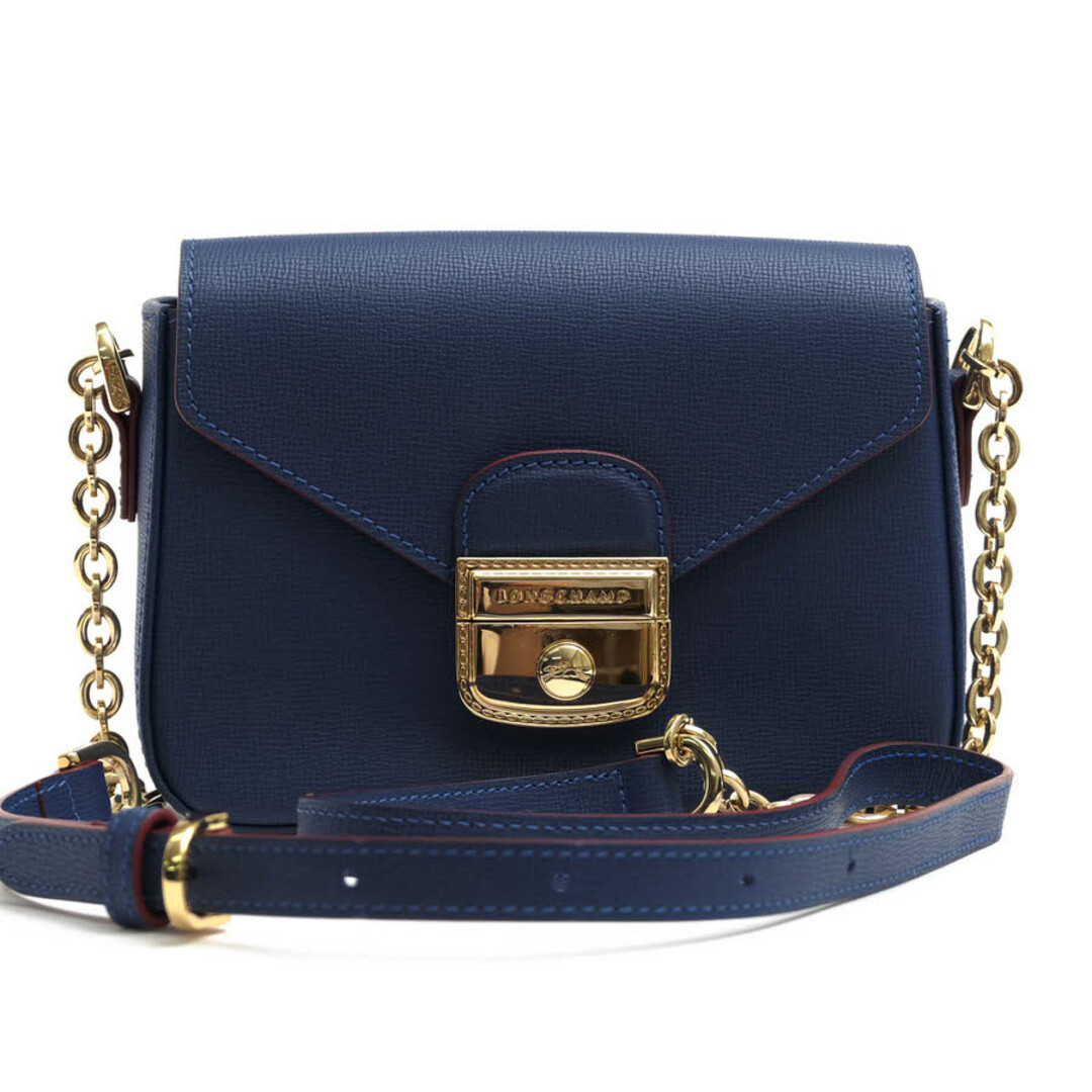 LONGCHAMP - ロンシャン／Longchamp バッグ ショルダーバッグ 鞄 レディース 女性 女性用 レザー 革 本革 ブルー 青  LE PLIAGE HERITAGE ル・プリアージュ・エリタージュ ショルダーポシェット