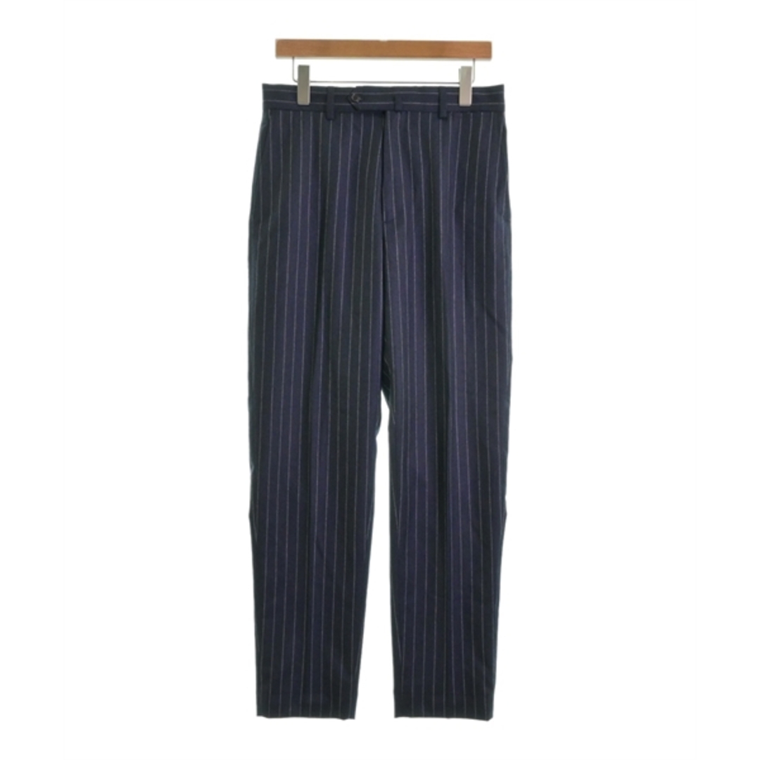 KENZO - KENZO ケンゾー スラックス 36(XXL位) 紺x白(ストライプ KENZO - KENZO ケンゾー スラックス 36(XXL位) 紺x白(ストライプ