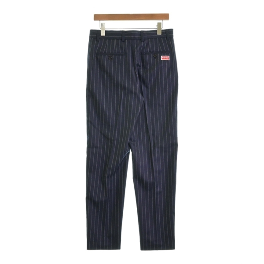 KENZO - KENZO ケンゾー スラックス 36(XXL位) 紺x白(ストライプ KENZO - KENZO ケンゾー スラックス 36(XXL位) 紺x白(ストライプ