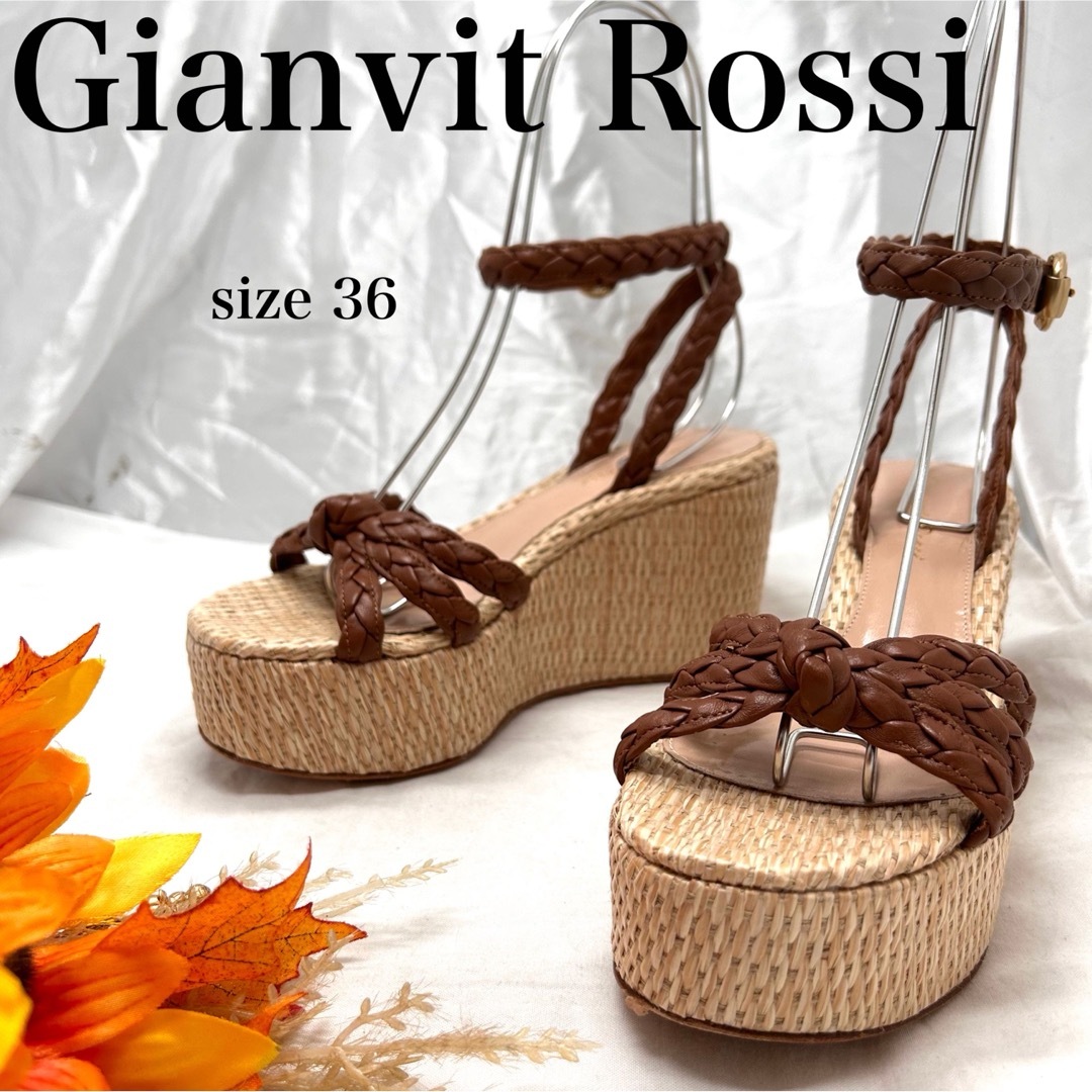 gianvito rossi 36厚底サンダル ブラック VITELLO ファッション gianvito rossi 36厚底サンダル ブラック VITELLO ファッション