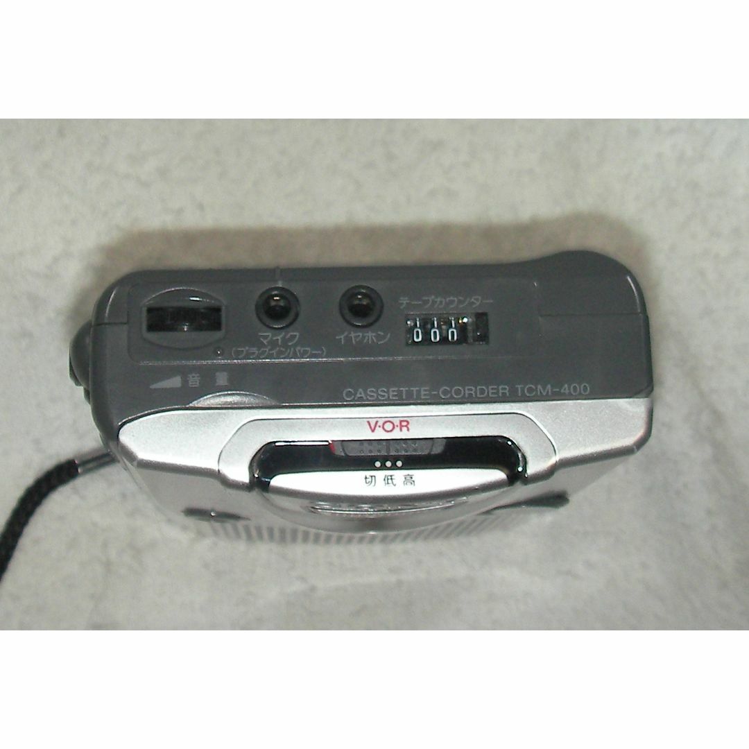 SONY カセットテープレコーダー TCM-400 2363 SONY - 美品：Sony TCM-400 ソニー カセットテープレコーダーの