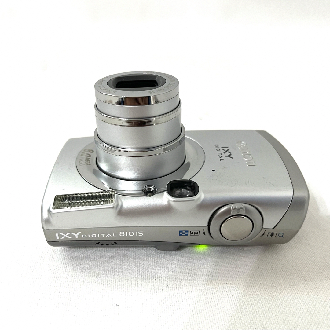 付属品付】Canon デジカメIXY DIGITAL 810IS シルバー 付属品付】Canon デジカメIXY DIGITAL 810IS シルバー