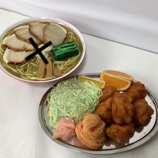 食品サンプル　唐揚げ(置物)