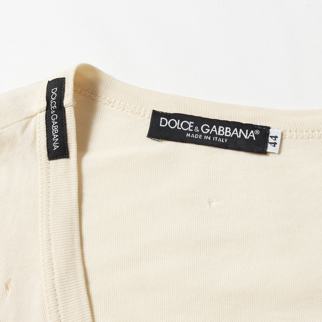 美品 DOLCE&GABBANA ドルチェ&ガッバーナ Tシャツ サイズ:44 美品 DOLCE&GABBANA ドルチェ&ガッバーナ Tシャツ サイズ:44