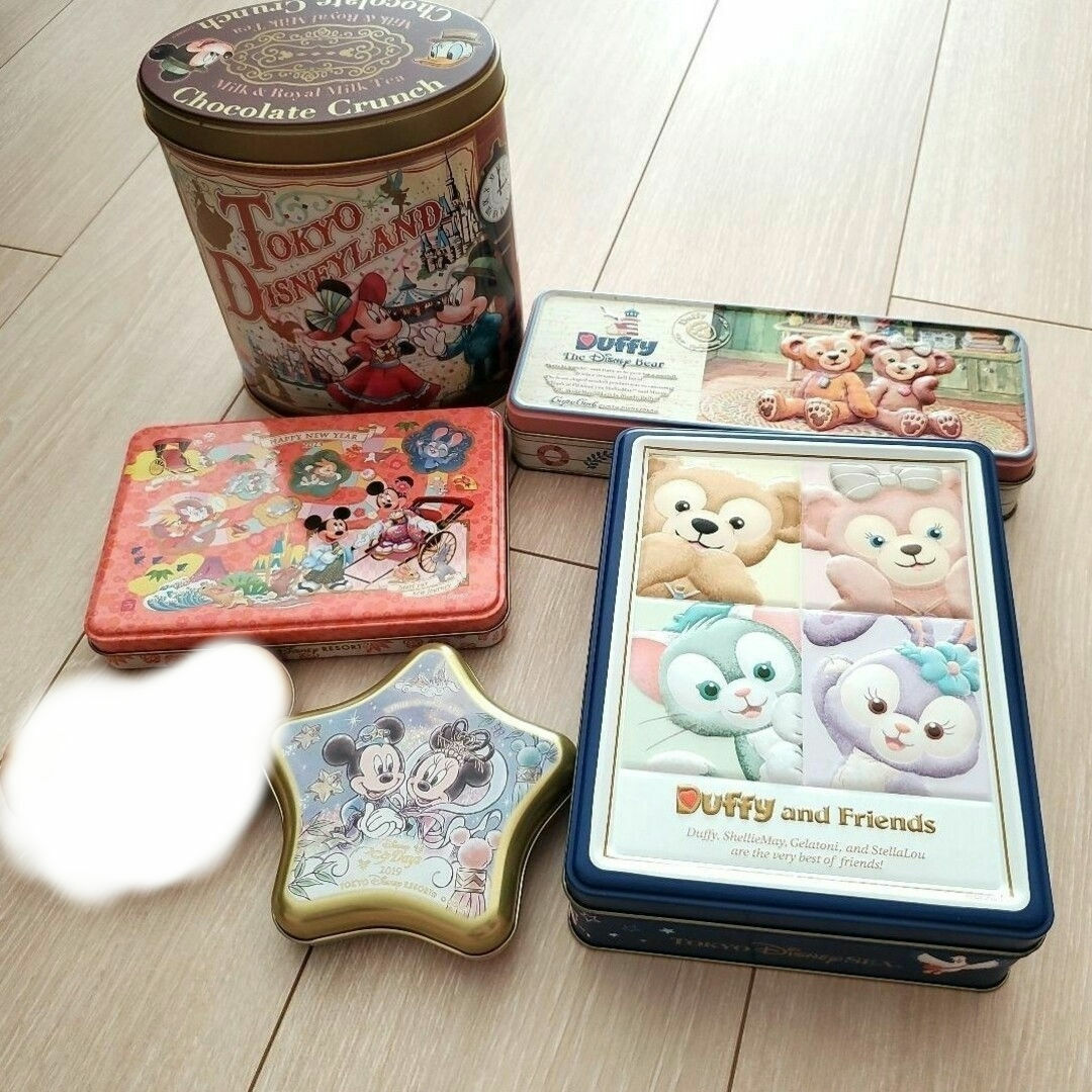 Disney - ディズニー お土産 缶 5点セット♡の通販 by shiro's Disney - ディズニー お土産 缶 5点セット♡の通販 by shiro's
