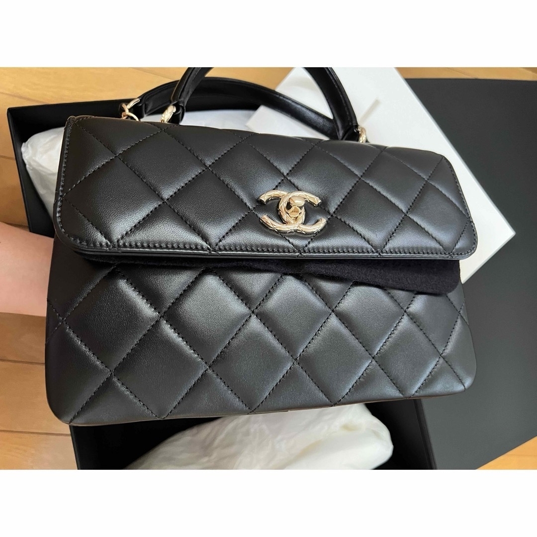 CHANEL - CHANEL トップハンドル フラップ バッグの通販 by CHANEL - CHANEL トップハンドル フラップ バッグの通販 by