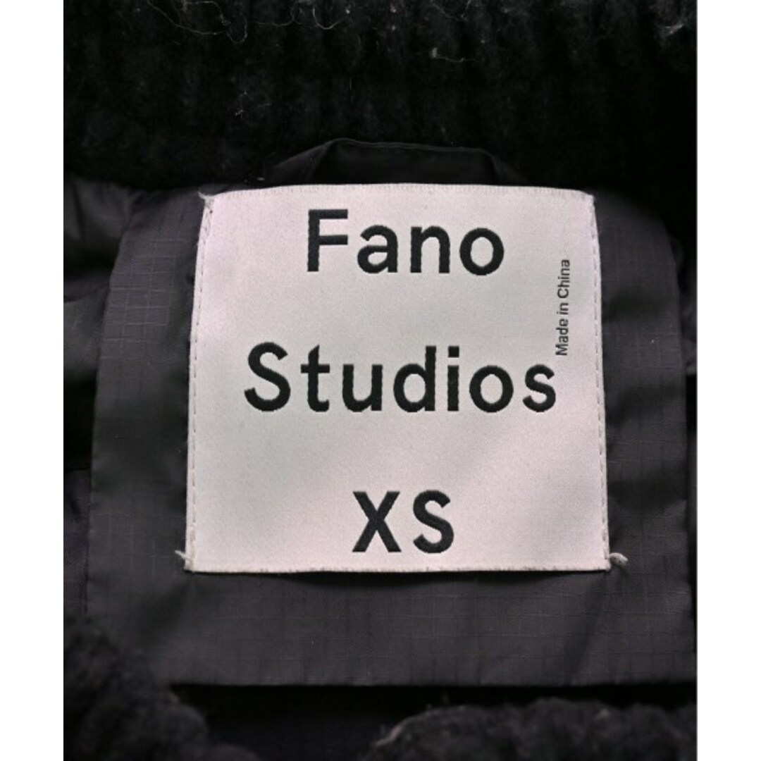 Fano Studios ファノストゥディオズ ダウンコート XS 黒 【古着】 Fano Studios ファノストゥディオズ ダウンコート XS 黒 【古着】