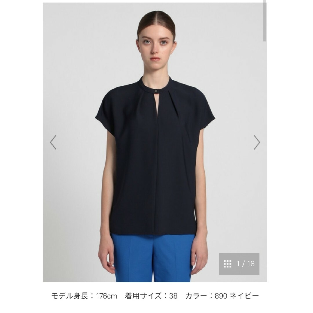 Theory luxe - セオリーリュクス フレンチスリーブ ブラウス Theory luxe - セオリーリュクス フレンチスリーブ ブラウス