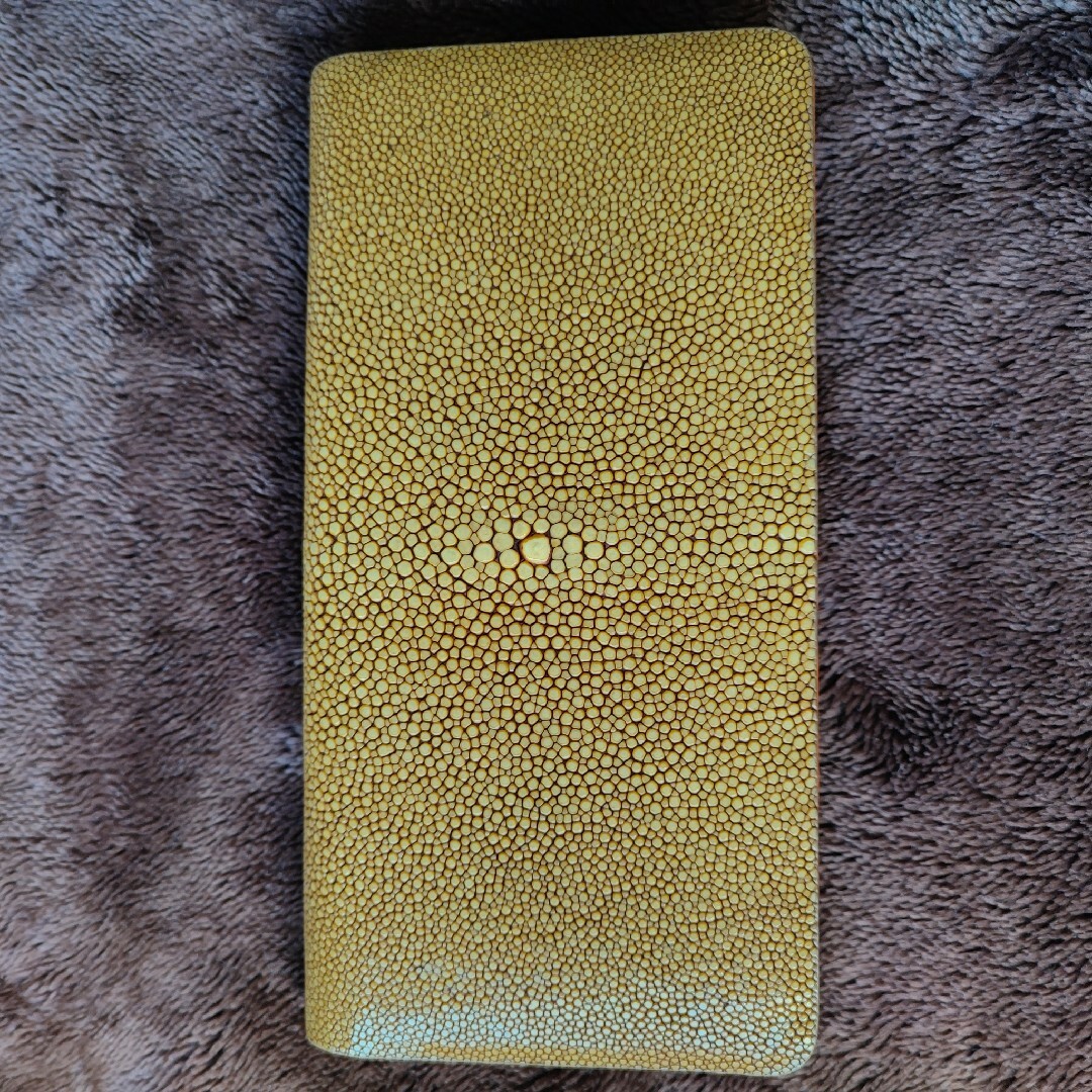 新品 Atelier AKNAS ガルーシャ エイ革 長財布 定価約10万円 新品 Atelier AKNAS ガルーシャ エイ革 長財布 定価約10万円