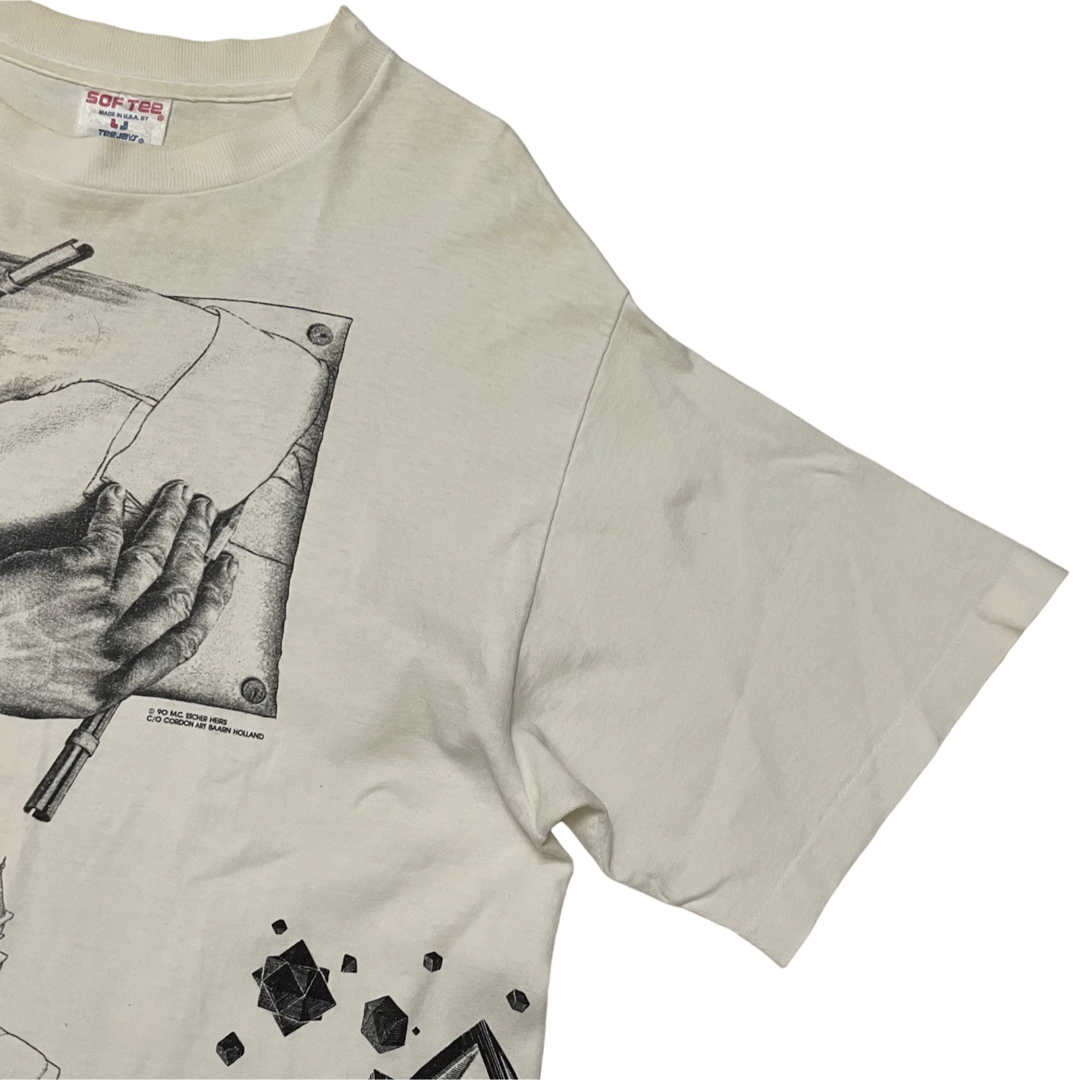 VINTAGE - M.C. ESCHER エッシャー 1990年製 ヴィンテージ T VINTAGE - M.C. ESCHER エッシャー 1990年製 ヴィンテージ T