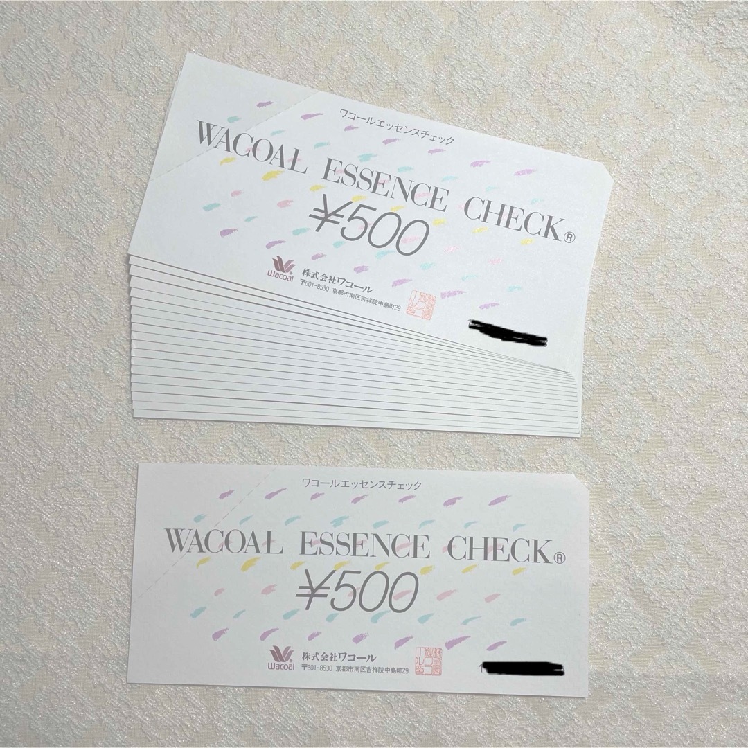 ワコール Wacoal エッセンスチェック ギフト券 20枚 1万円分 ワコール Wacoal エッセンスチェック ギフト券 20枚 1万円分