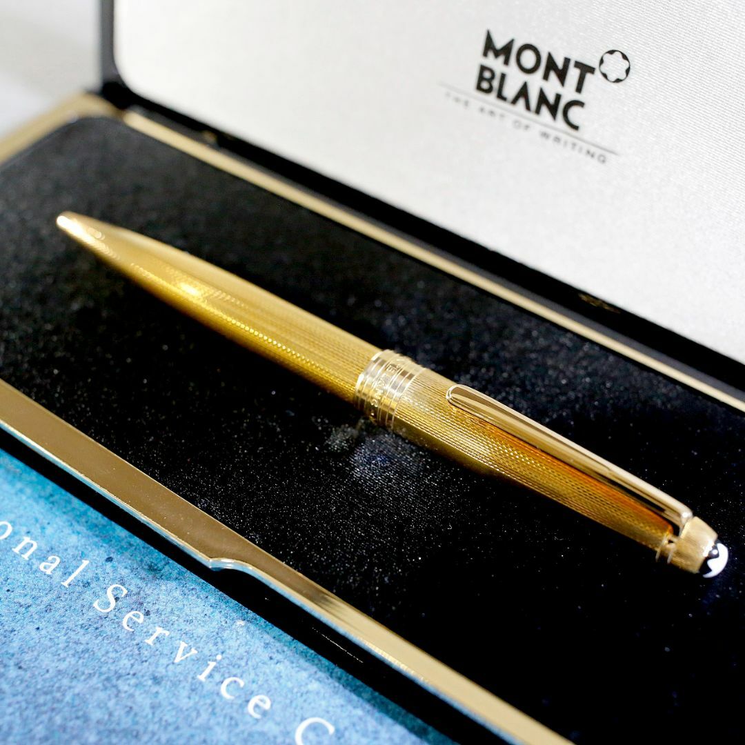 MONTBLANC - 【極美品】モンブラン ボールペン １６４４ 西ドイツ製 バーレイ ゴールド