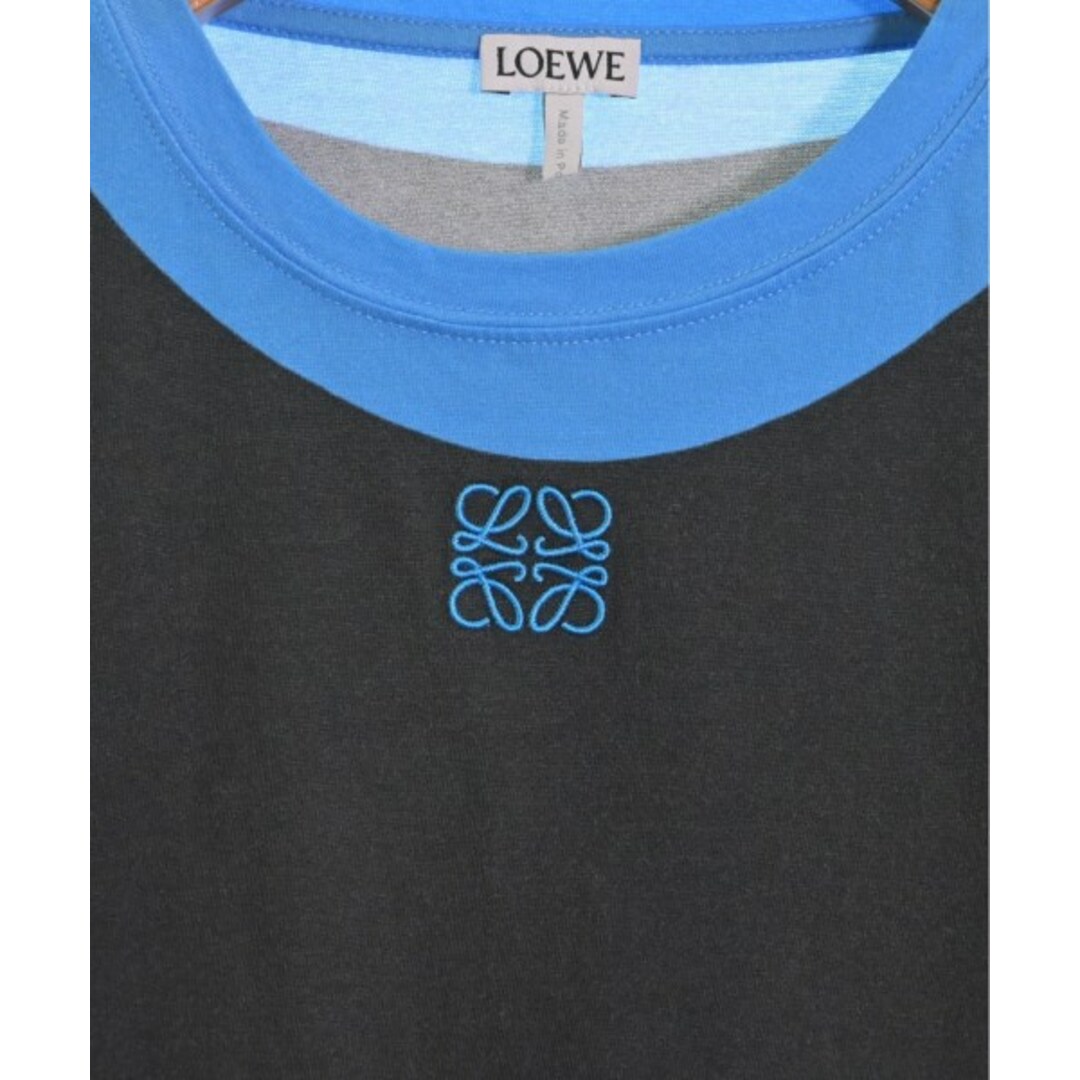 LOEWE ロエベ Tシャツ・カットソー M 青x黒 【古着】【中古】