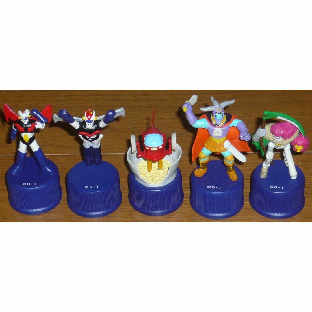 マジンガーZ ボトルキャップコレクション 5個セット ホバー マジンガーZ ボトルキャップコレクション 5個セット ホバー