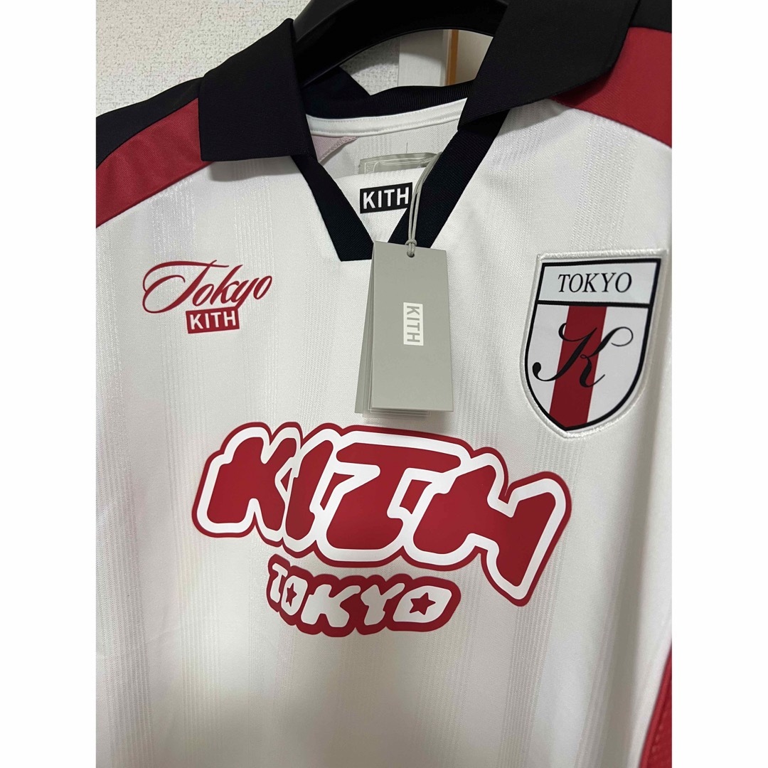 kith サッカージャージ XL 東京ショップ限定 サッカーシャツ kith サッカージャージ XL 東京ショップ限定 サッカーシャツ