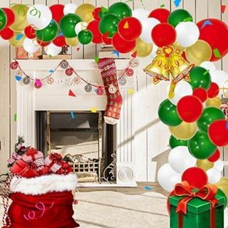 大人気❤️クリスマスバルーン　④パーティー　バルーン　飾り付けセット(人文/社会)