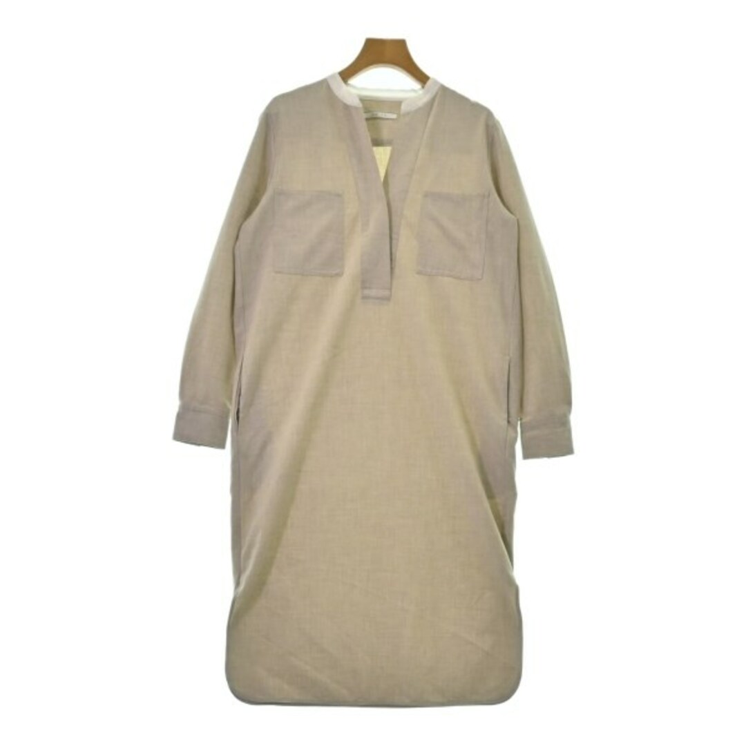 BEIGE, - BEIGE, ベイジ ワンピース 4(XL位) ベージュ 【古着 BEIGE, - BEIGE, ベイジ ワンピース 4(XL位) ベージュ 【古着