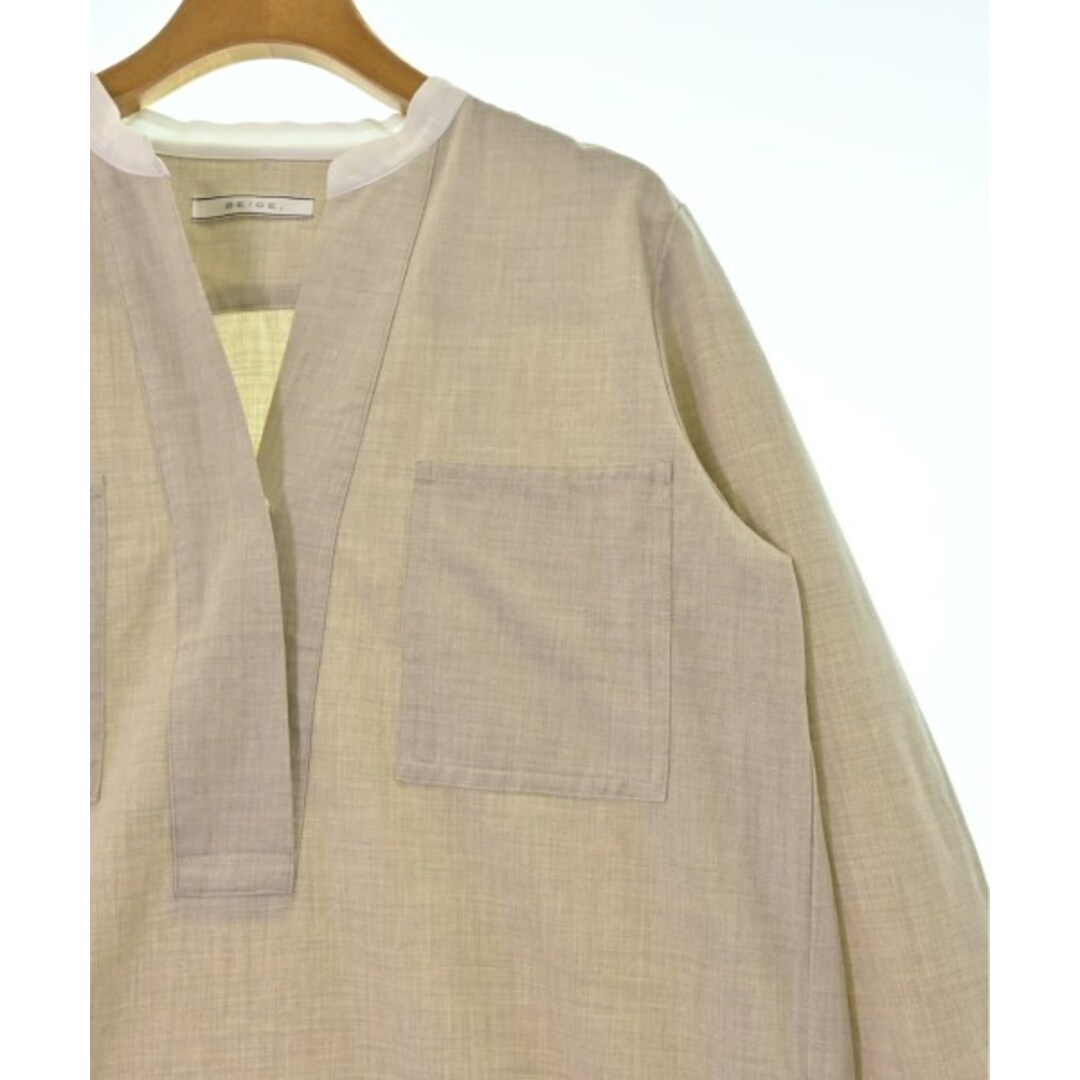 BEIGE, - BEIGE, ベイジ ワンピース 4(XL位) ベージュ 【古着 BEIGE, - BEIGE, ベイジ ワンピース 4(XL位) ベージュ 【古着