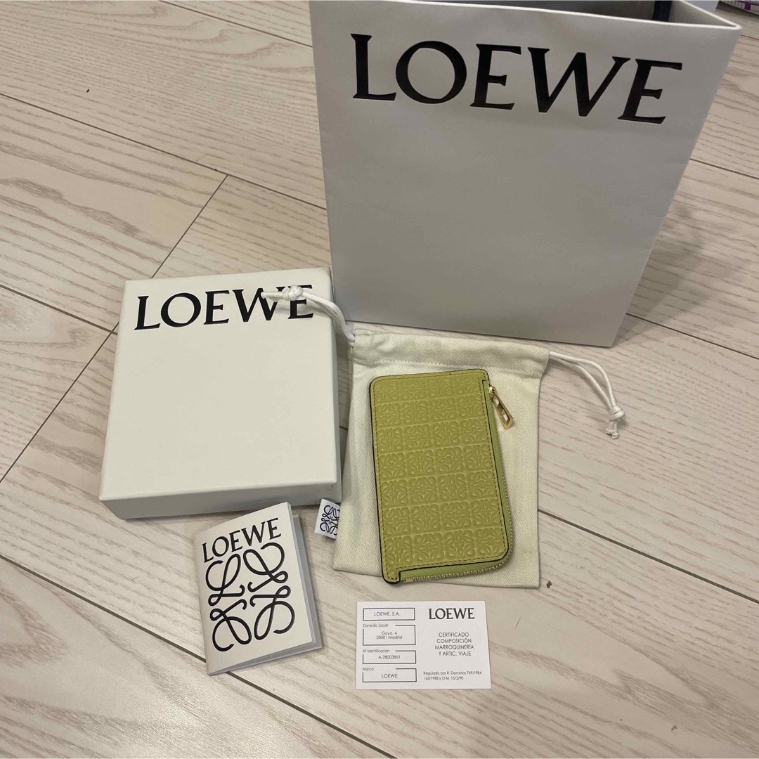 LOEWE - LOEWE リピート コイン カードホルダーの通販 by カタ LOEWE - LOEWE リピート コイン カードホルダーの通販 by カタ
