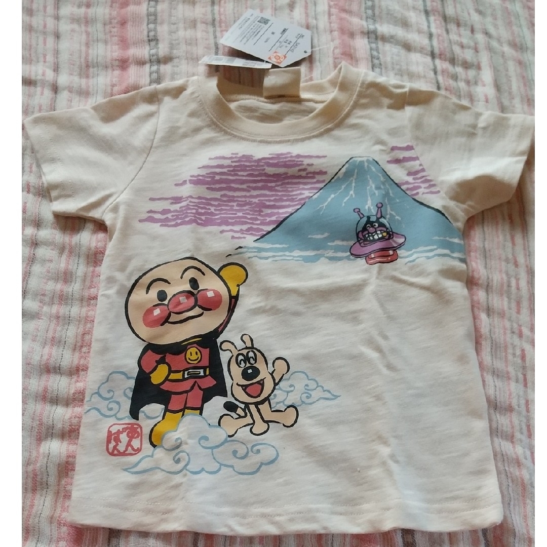 アンパンマン(アンパンマン)の90cm  アンパンマン  Tシャツ 2枚セット キッズ/ベビー/マタニティのキッズ服女の子用(90cm~)(Tシャツ/カットソー)の商品写真