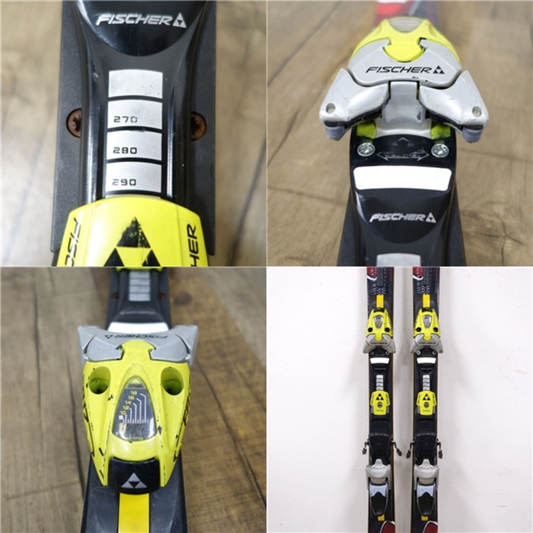フィッシャー FISCHER RX 10S 165cm センター66mm ビンディング フィッシャー FISCHER RX 10S 165cm センター66mm ビンディング