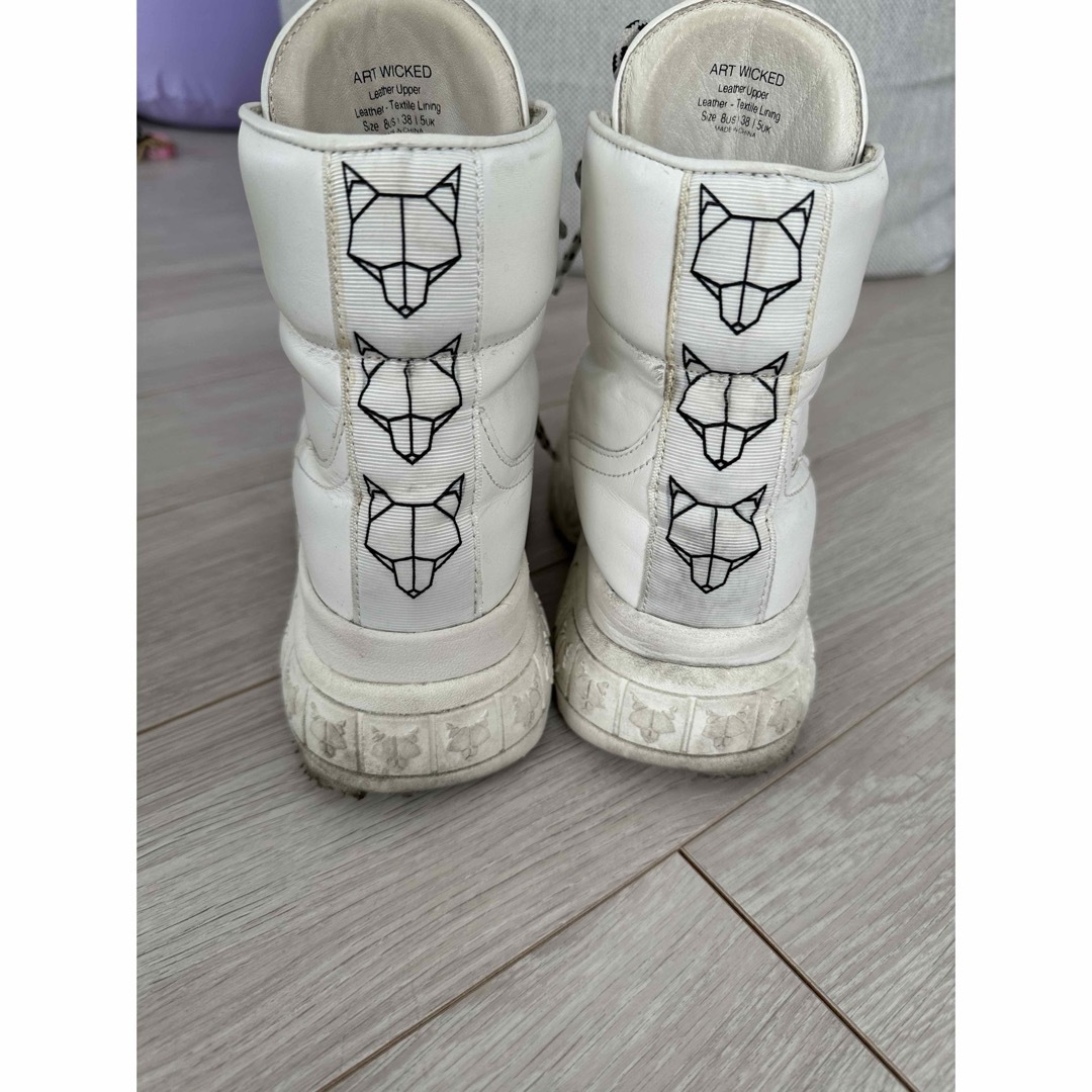 ネイキッドウルフ38ブーツ Naked Wolfe24 厚底 ネイキッドウルフ38ブーツ Naked Wolfe24 厚底