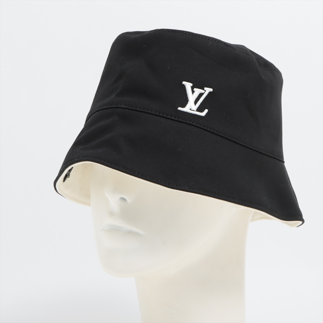 LOUIS VUITTON - ヴィトン  コットン  ノワール メンズ ハット