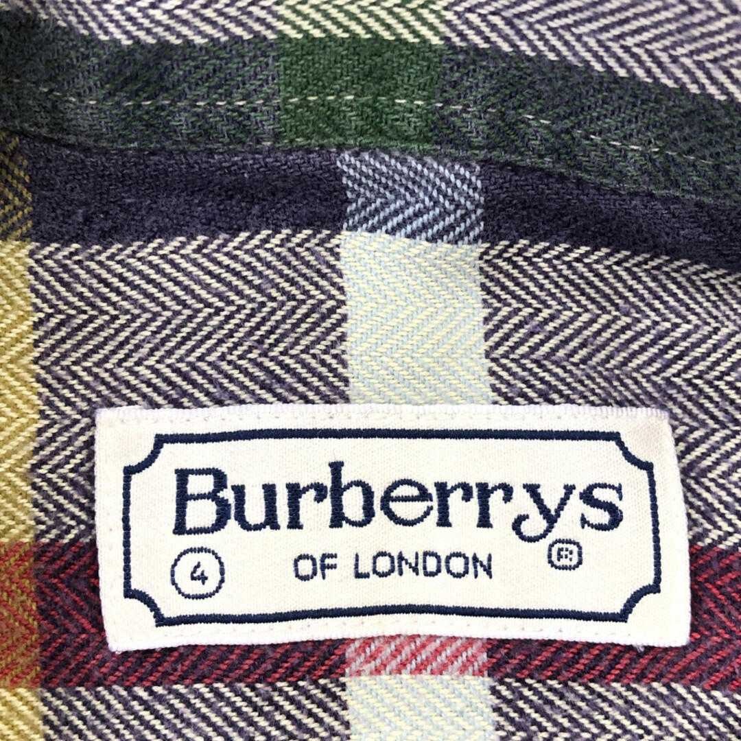 BURBERRY - 90年代 Burberrys バーバリーズ ボタンダウン 長袖 BURBERRY - 90年代 Burberrys バーバリーズ ボタンダウン 長袖