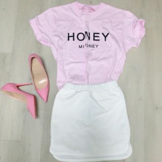 ハニーミーハニー(Honey mi Honey)のHonemiHoney新作Tシャツ(Tシャツ(半袖/袖なし))