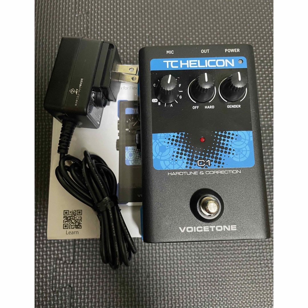 TC-HELICON voice tone c1 ボーカルエフェクター TC-HELICON voice tone c1 ボーカルエフェクター