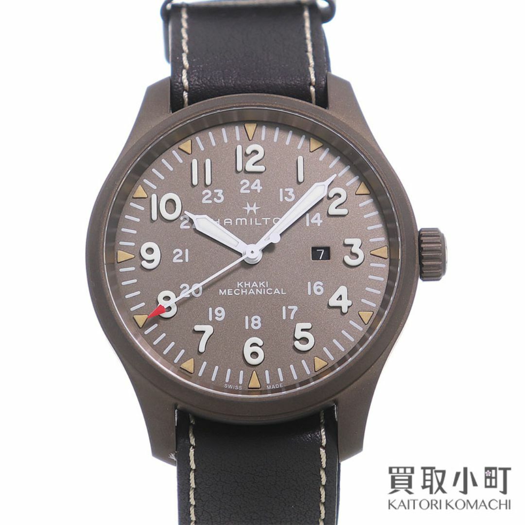 Hamilton - 【美品】 ハミルトン 【HAMILTON】カーキ フィールド Hamilton - 【美品】 ハミルトン 【HAMILTON】カーキ フィールド