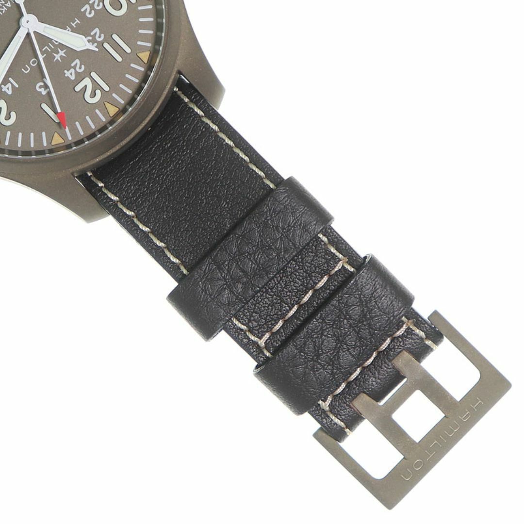 Hamilton - 【美品】 ハミルトン 【HAMILTON】カーキ フィールド Hamilton - 【美品】 ハミルトン 【HAMILTON】カーキ フィールド