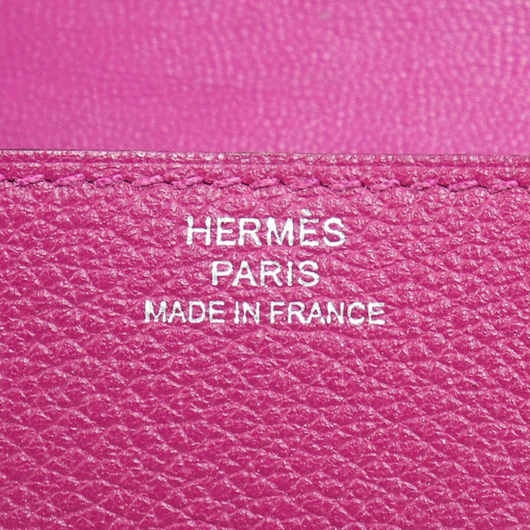 美品】エルメス【HERMES】ドゴン カードケース ローズパープル 美品】エルメス【HERMES】ドゴン カードケース ローズパープル