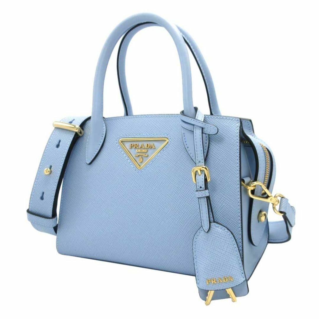 PRADA - 【新品】プラダ 1BA269 SAFFIANO CUIR+C CELESTE N PRADA - 【新品】プラダ 1BA269 SAFFIANO CUIR+C CELESTE N