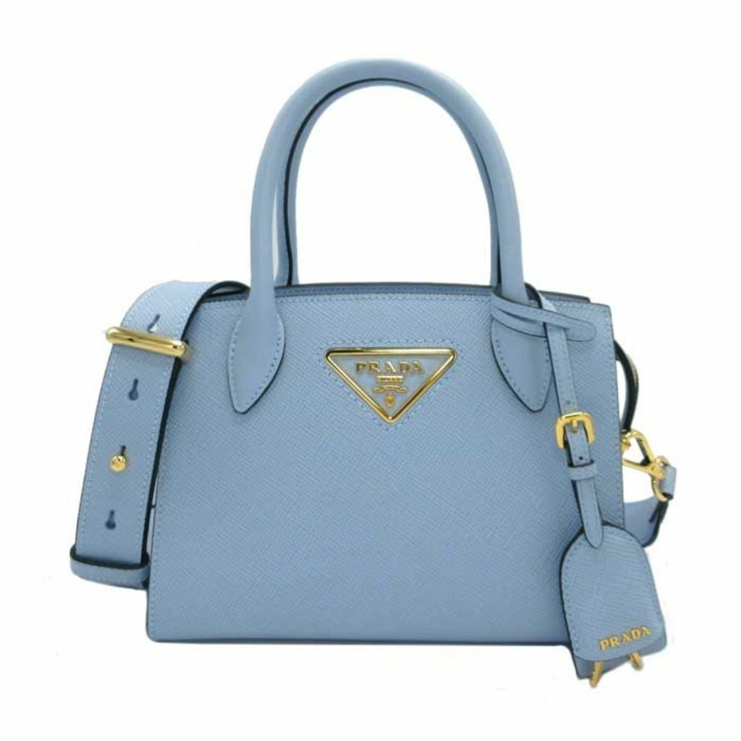 PRADA - 【新品】プラダ 1BA269 SAFFIANO CUIR+C CELESTE N PRADA - 【新品】プラダ 1BA269 SAFFIANO CUIR+C CELESTE N
