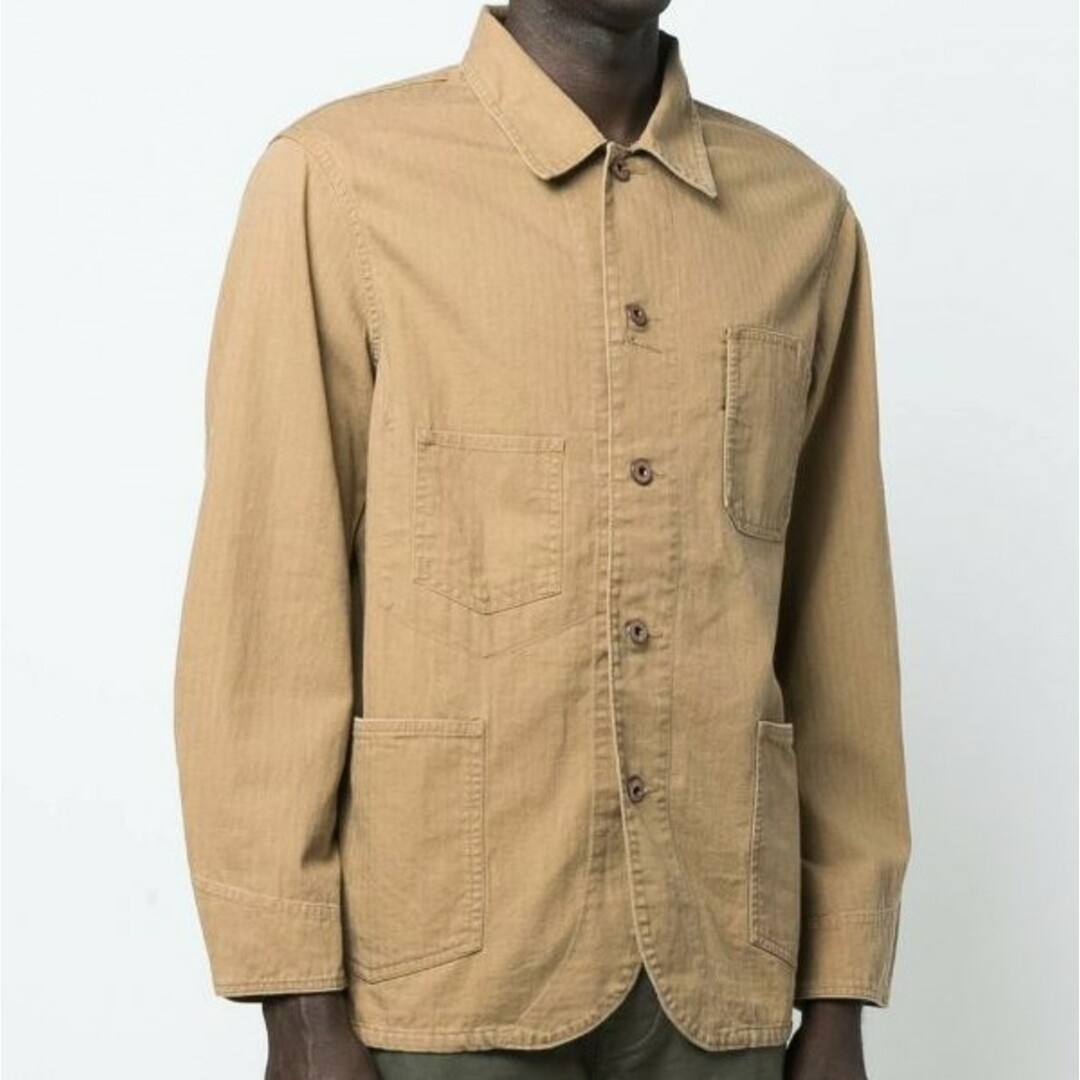 RRL - RRL ダブルアールエル Linen Cotton Herringbone Chore Jacket リネンコットン ヘリンボーンチョアジャケット 782857977001 S BEIGE Double RL カバーオール アウター【中古】【RRL】の通販 by USED SELECT SHOP LOOP ラクマ店|ダブルアールエルならラクマ RRL - RRL ダブルアールエル Linen Cotton Herringbone Chore Jacket リネンコットン ヘリンボーンチョアジャケット 782857977001 S BEIGE Double RL カバーオール アウター【中古】【RRL】の通販 by USED SELECT SHOP LOOP ラクマ店|ダブルアールエルならラクマ