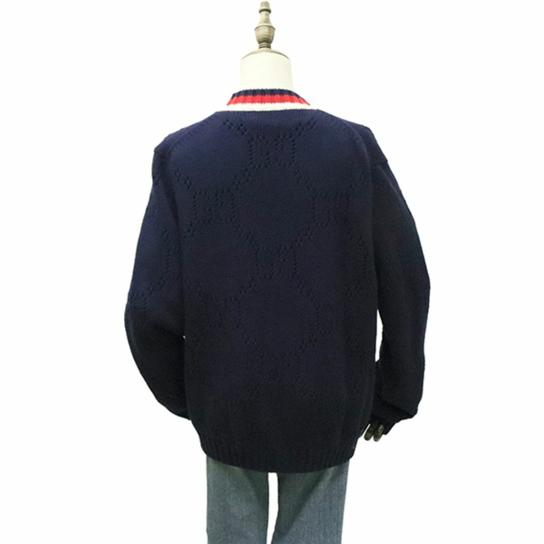 GUCCI - グッチ GUCCI ニットカーディガン パーフォレーテッド GUCCI - グッチ GUCCI ニットカーディガン パーフォレーテッド