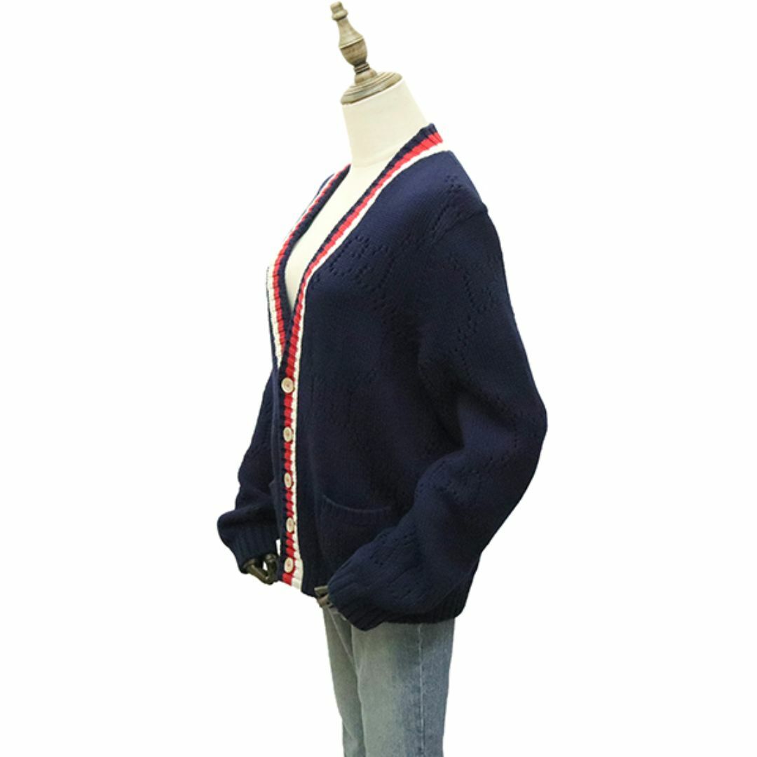 GUCCI - グッチ GUCCI ニットカーディガン パーフォレーテッド GUCCI - グッチ GUCCI ニットカーディガン パーフォレーテッド