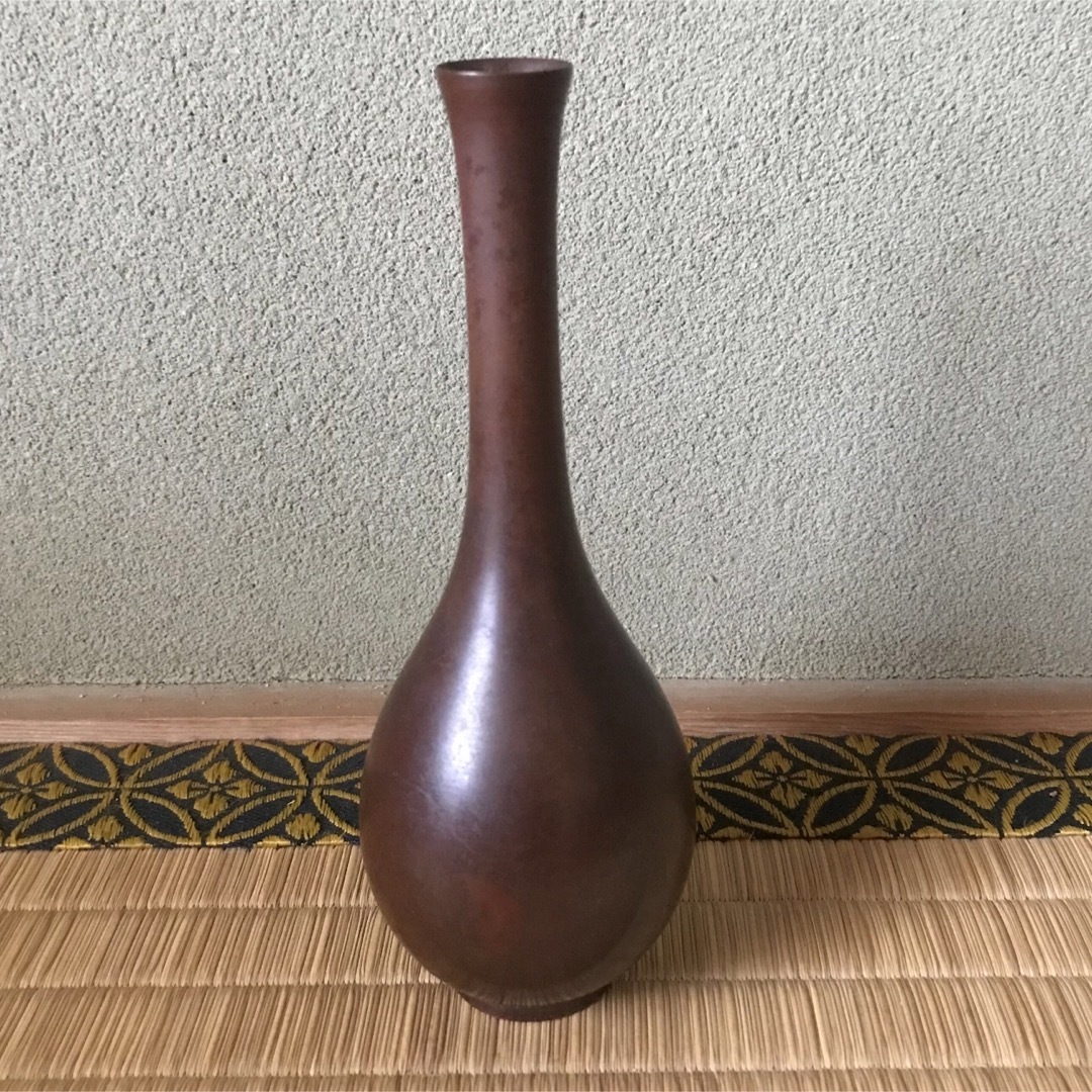 レトロ当時物花瓶銅製だと思います 建て替え レトロ当時物花瓶銅製だと思います 建て替え