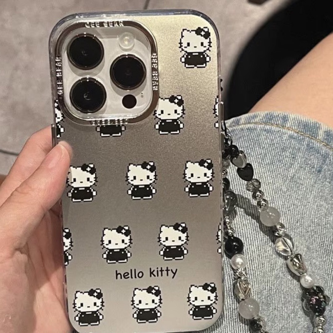ハローキティ - ハローキティ⭐︎iPhoneケース/シルバーの通販 ハローキティ - ハローキティ⭐︎iPhoneケース/シルバーの通販