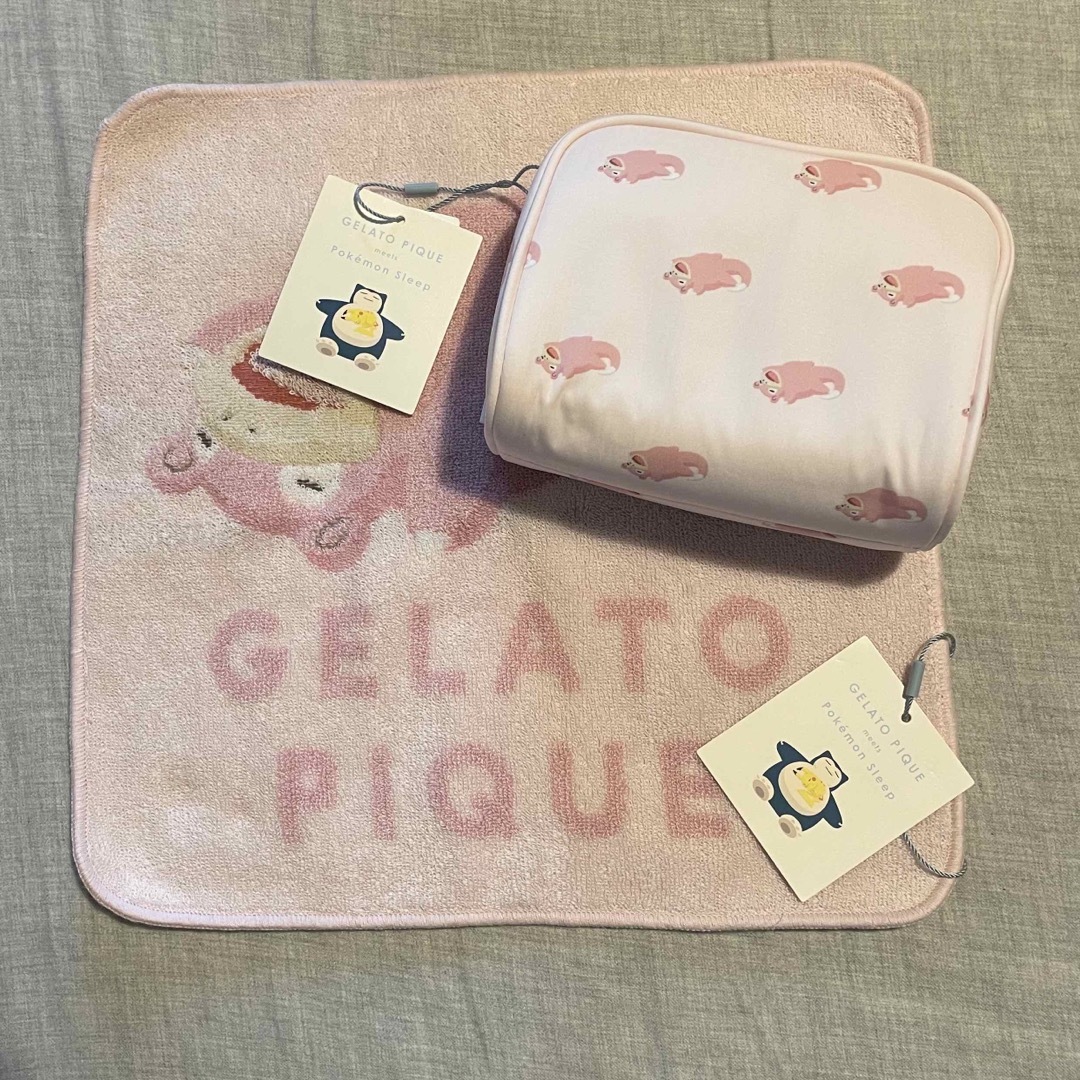gelato pique - ジェラートピケ ポケモンスリープ ヤドン ポーチ gelato pique - ジェラートピケ ポケモンスリープ ヤドン ポーチ