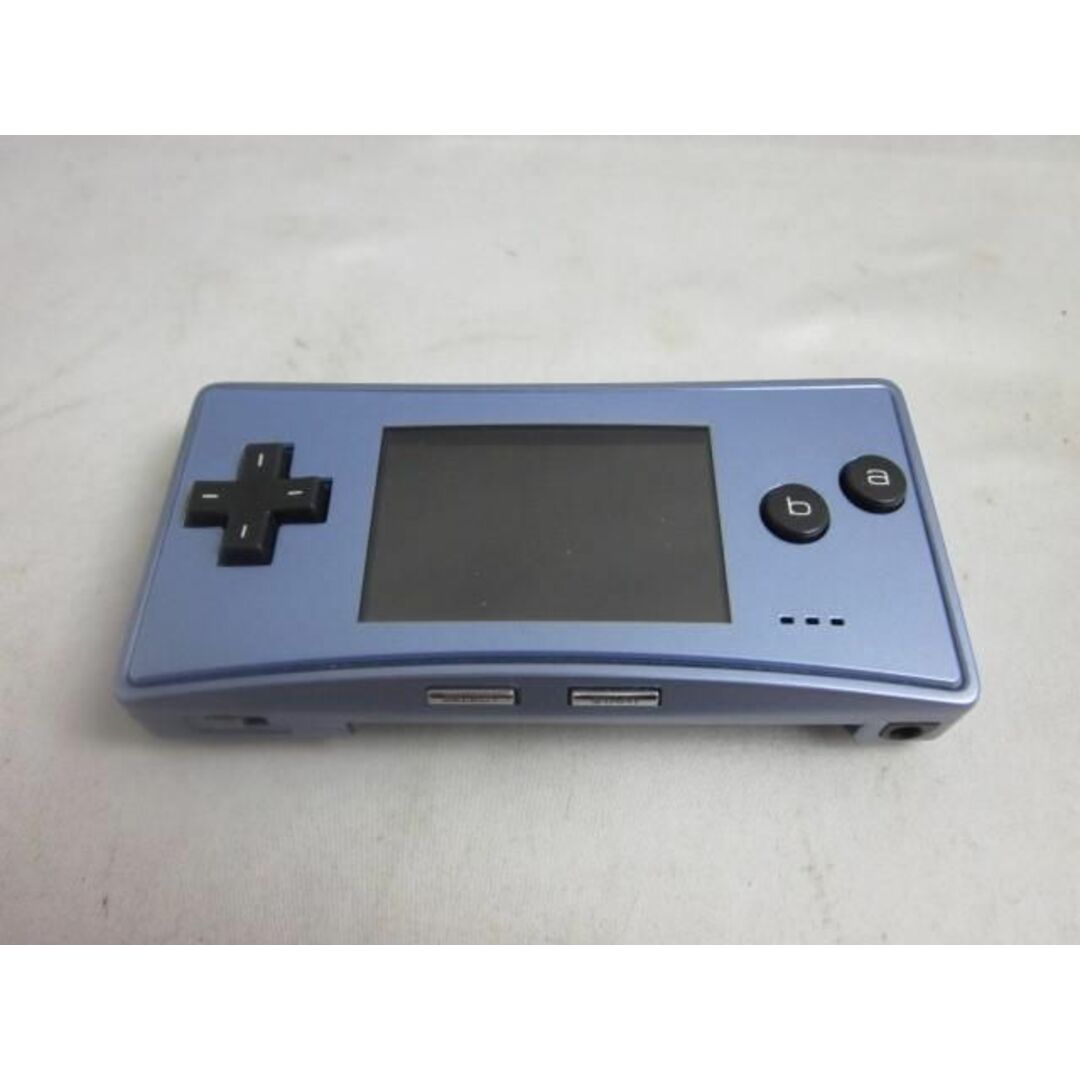 品 ゲーム ゲームボーイミクロ 本体 OXY-001 ブルー 動作品 充電