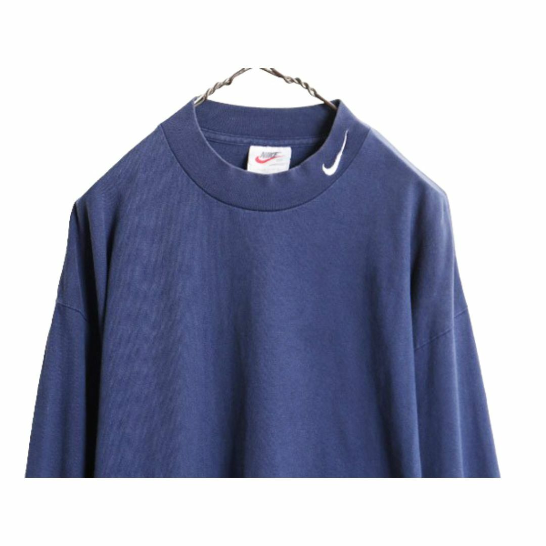NIKE - 90s USA製 ナイキ モックネック 長袖 Tシャツ メンズ XL NIKE - 90s USA製 ナイキ モックネック 長袖 Tシャツ メンズ XL